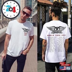 Aerosmith Final Tour Shirt Unisex Concert  Classic 2 Sided